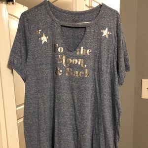 To the moon and back Lane Bryant tee
